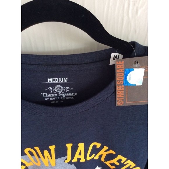 NWT Georgia Tech Yellow Jackets, Three Square By Royce Apparel, Size M - Picture 3 of 7